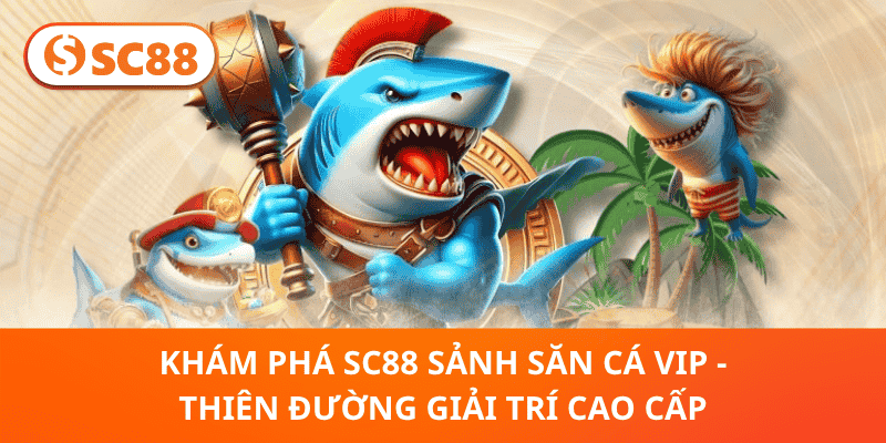 SC88 Sảnh Săn Cá VIP – Trải Nghiệm Thiên Đường Giải Trí Top 1 VN